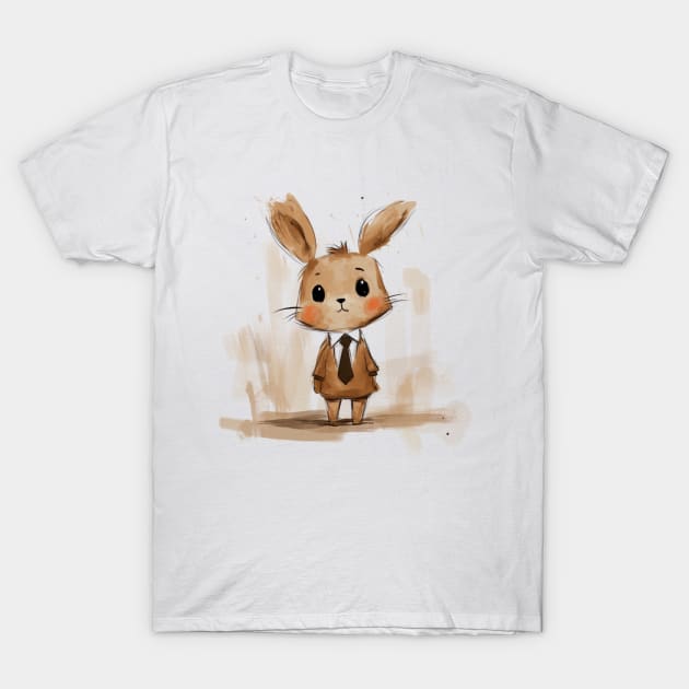 Cute Little RABBIT T-Shirt by SzlagRPG